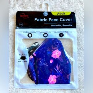 WinWin Fabric Washable Reusable Adult Floral Face Mask NEW